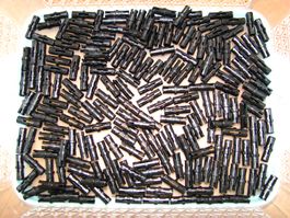 Lego schwarze Pins 200 Stk.