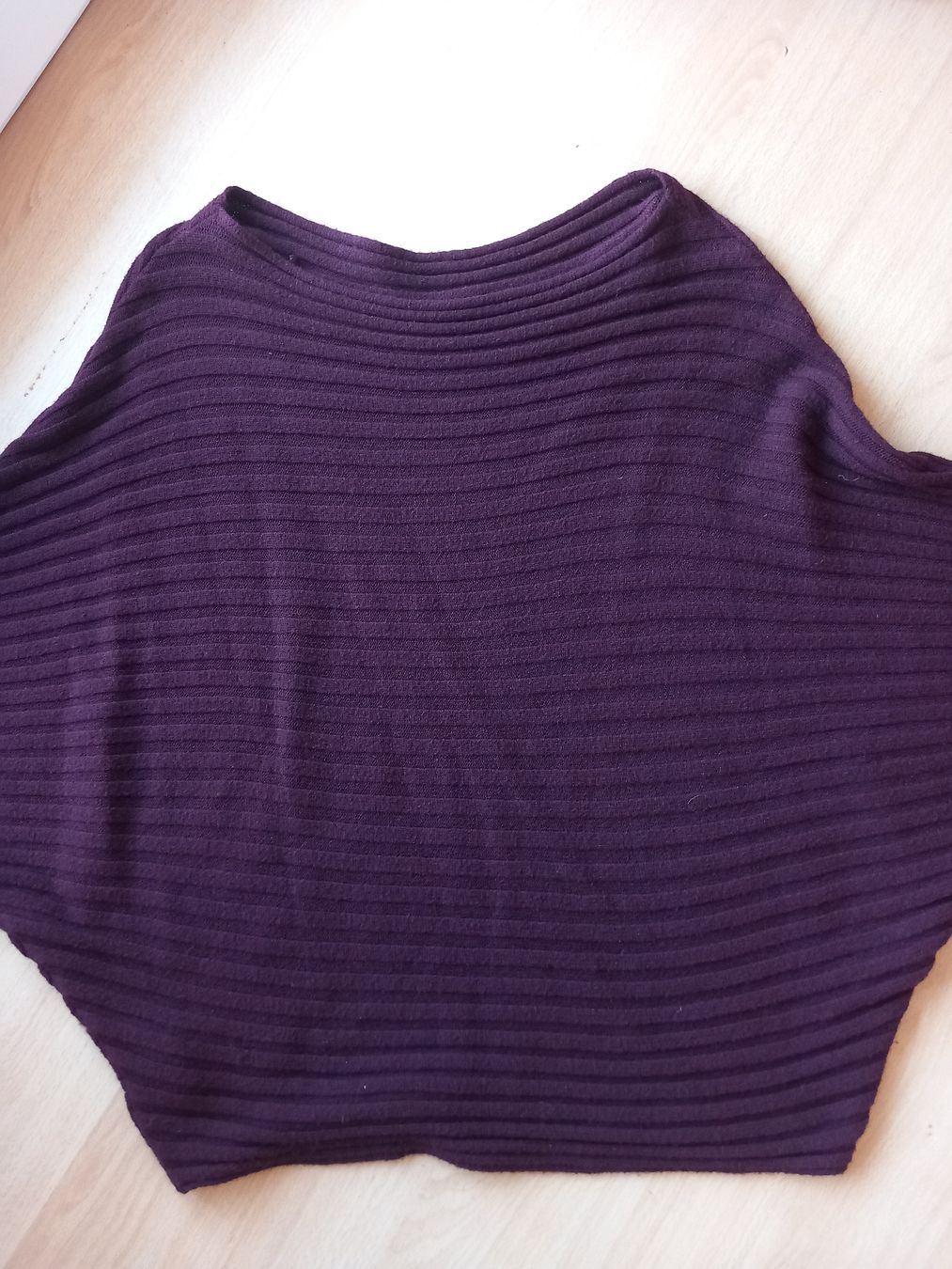 Maglioni & Felpe: Pull oversize violet à côtes – Usato da Faoug venduto da per_kp6r 1