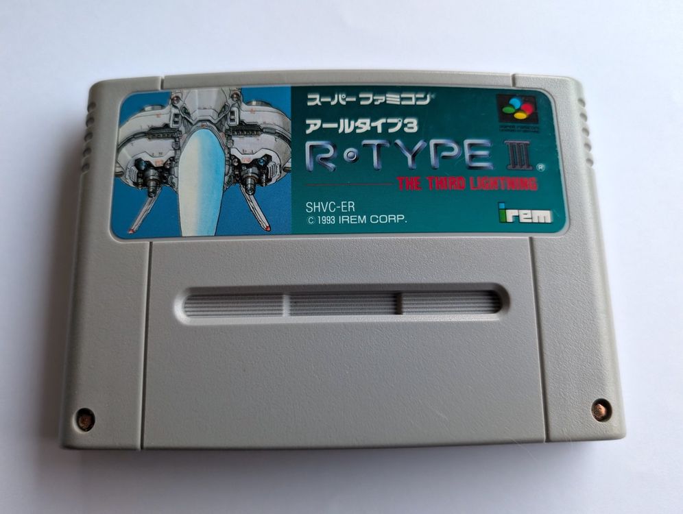 R TYPE 3 - THE THIRD LIGHTNING (JAP) - SUPER FAMICOM (Gebraucht) in ...