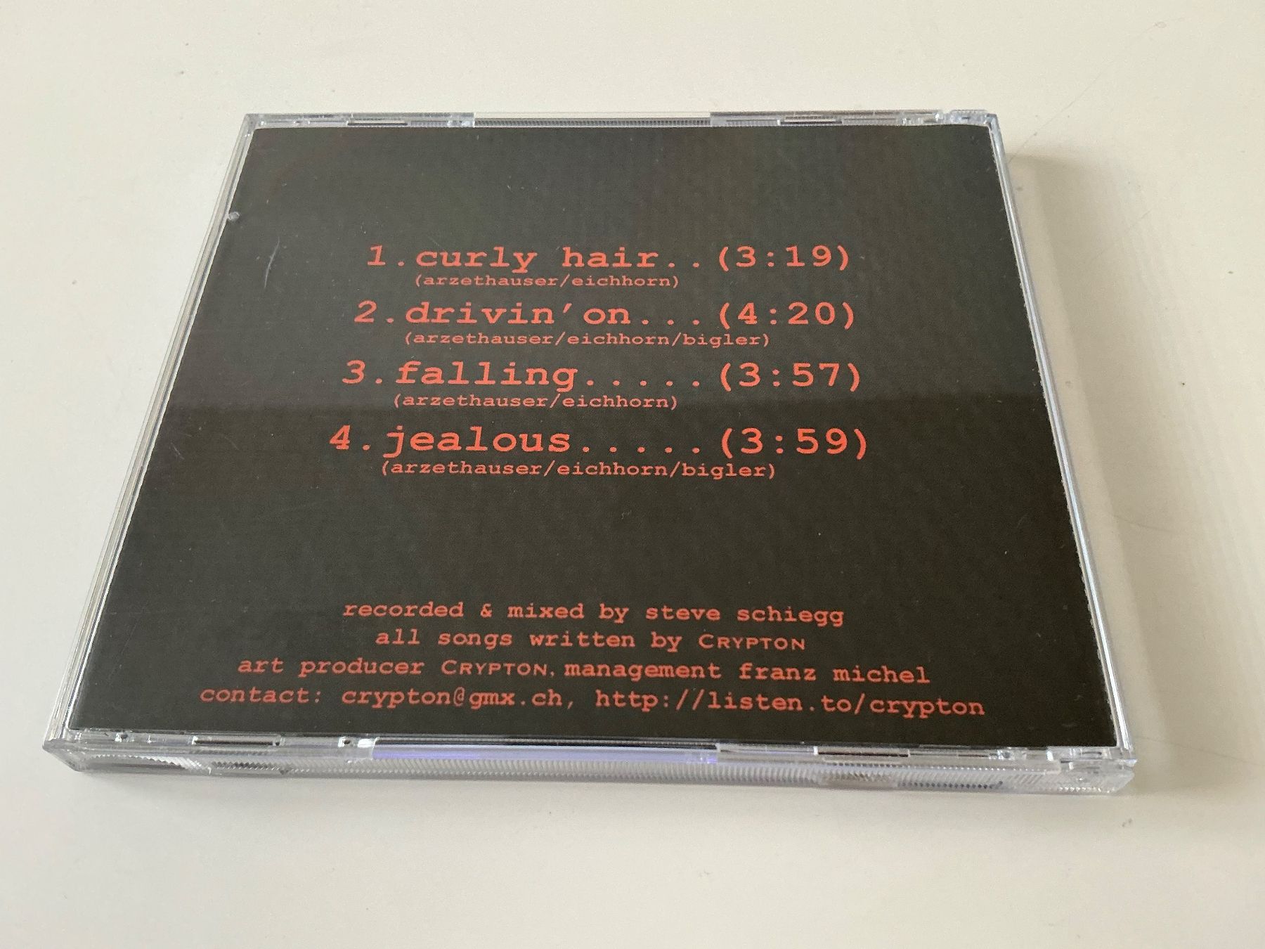 CDs: Crypton / Maxi Single / 2004 – Gebraucht aus Dübendorf von Shreck 1