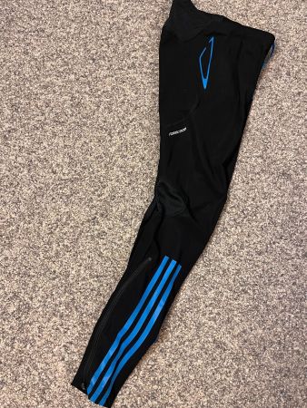 ADIDAS Runningtights, black, formotion, RV am Bein GrS 46-48