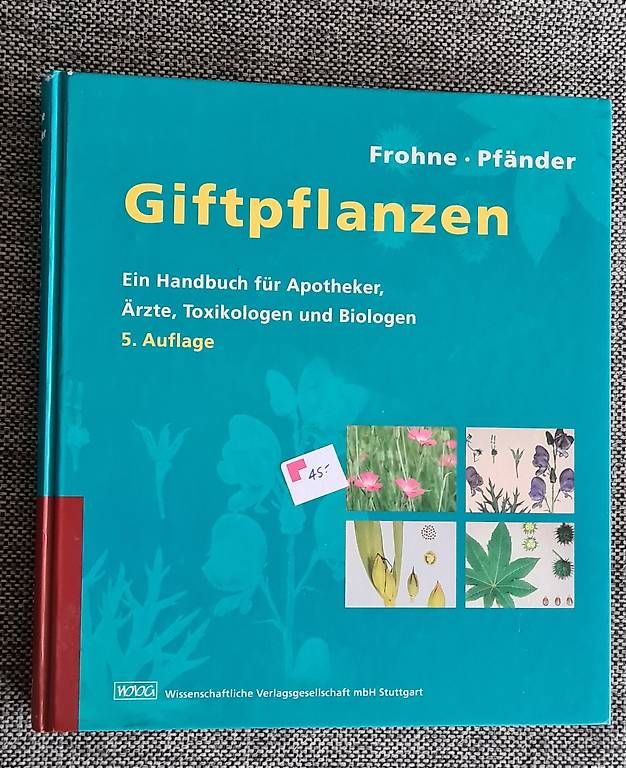 Libri: Giftpflanzen 5. Auflage – Nuovo (secondo la descrizione) da Zumikon venduto da Rosa26