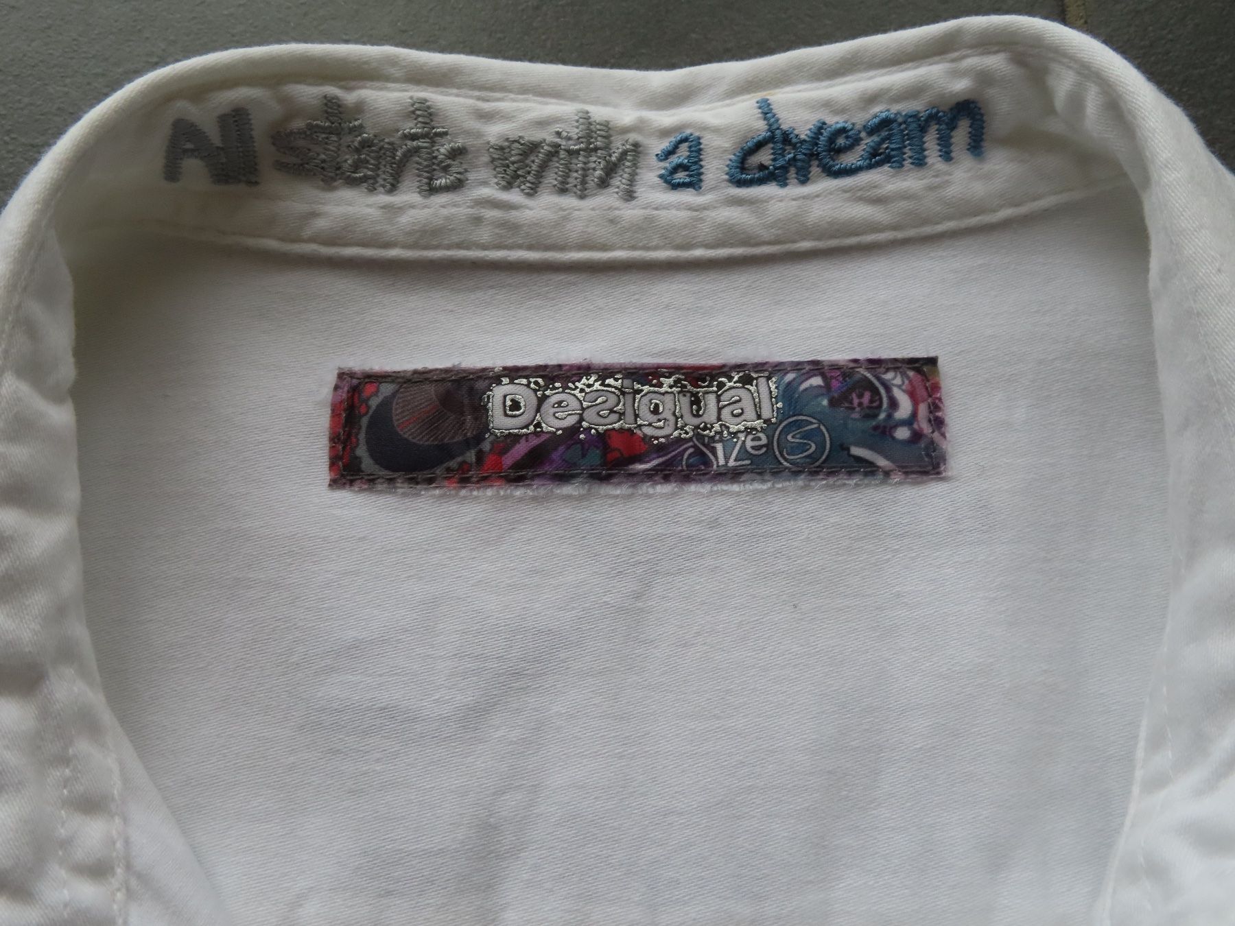Desigual Camicette: DESIGUAL Traum-Bluse/Hemd Rainbow collection Gr.S +++top +++ – Nuovo (secondo la descrizione) da Wallenried venduto da Asyano 4