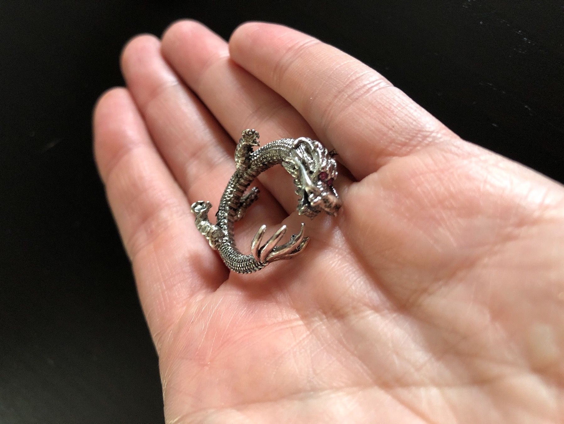 Anelli: Ring Drachen ( One Size) – Nuovo (secondo la descrizione) da Gams venduto da Mariawicca 7