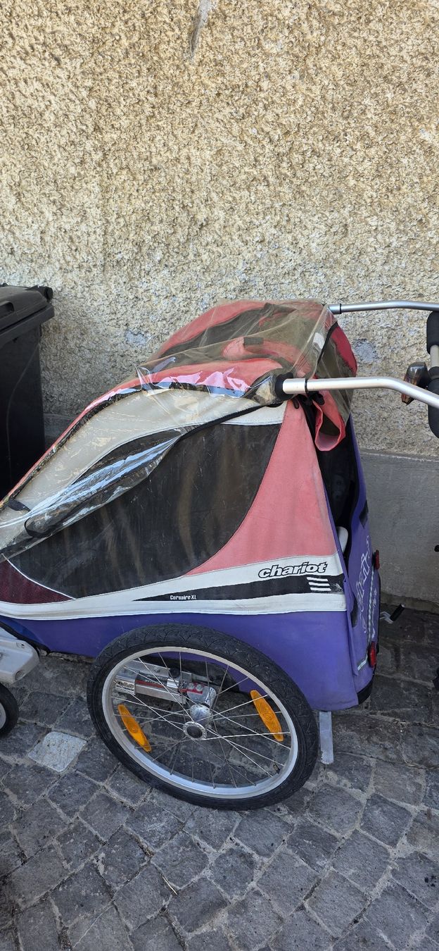Thule Poussette: Kinderanhänger Chariot  – D'occasion à Hittnau par Annubis 3