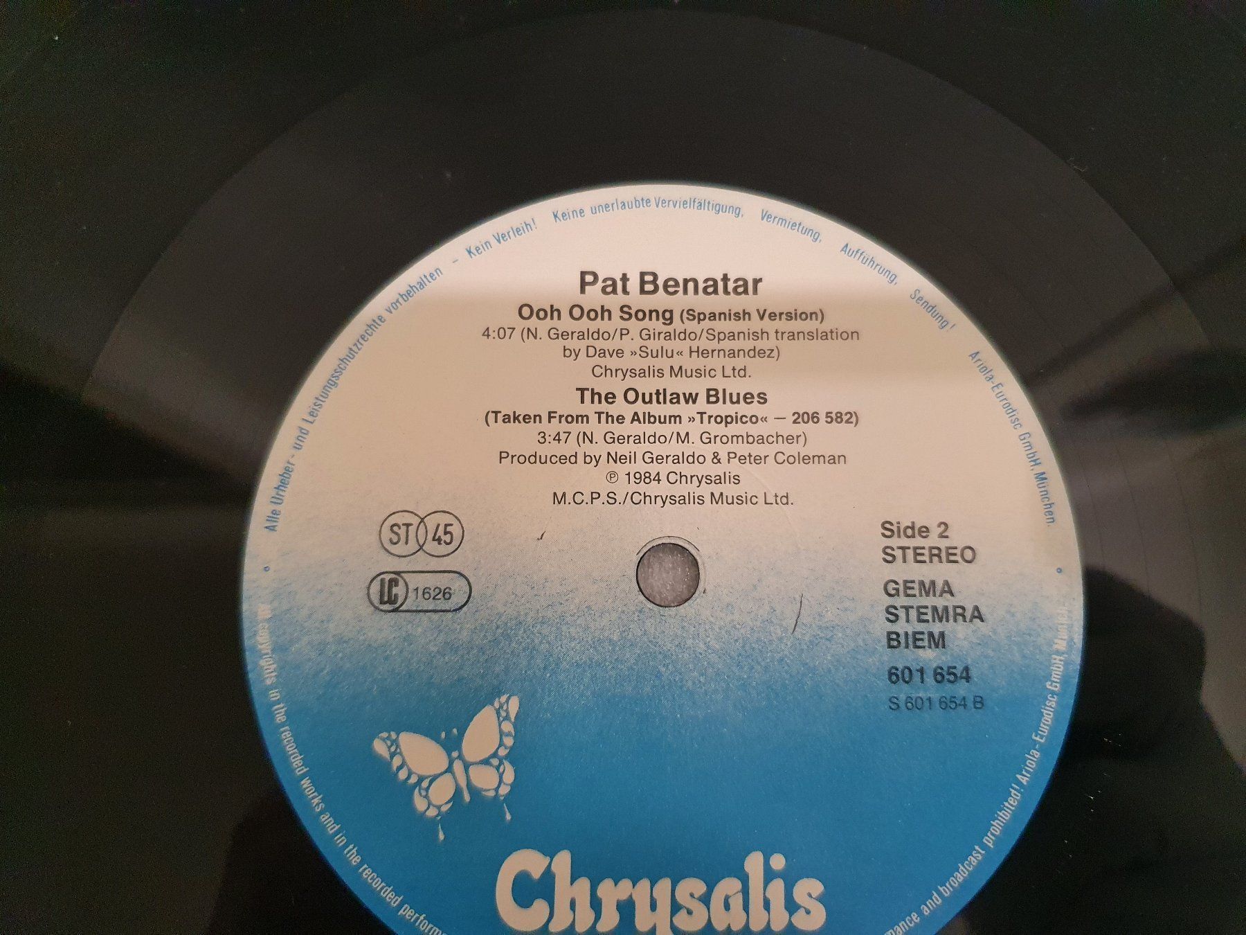Dischi in vinile: Pat Benatar - Painted Desert (Maxi, Rock) – Usato da Uster venduto da Vinyl-Leidenschaft 5