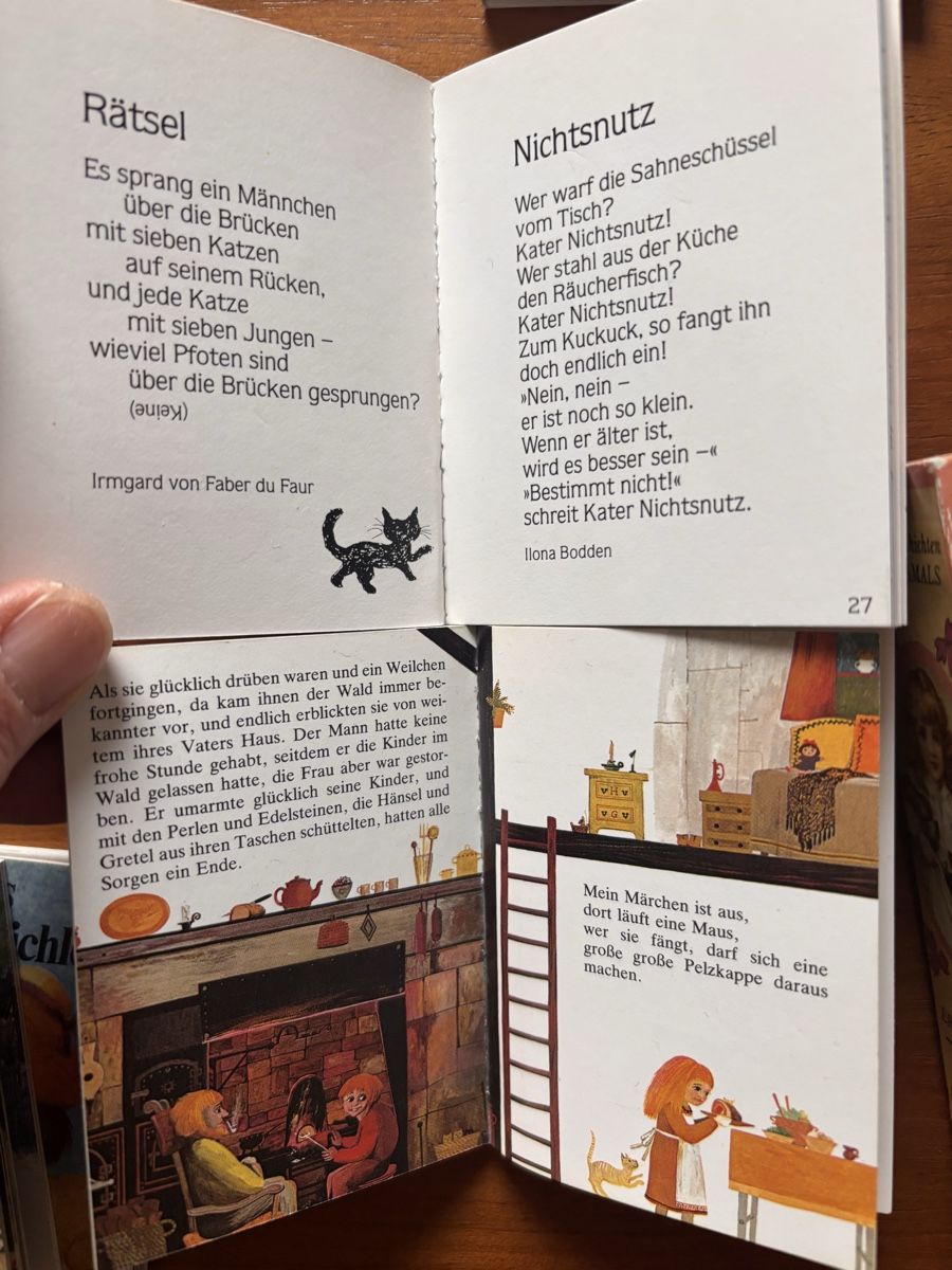 Bücher: Kinder- und Versbüchlein – Gebraucht aus Zürich von gucks 4