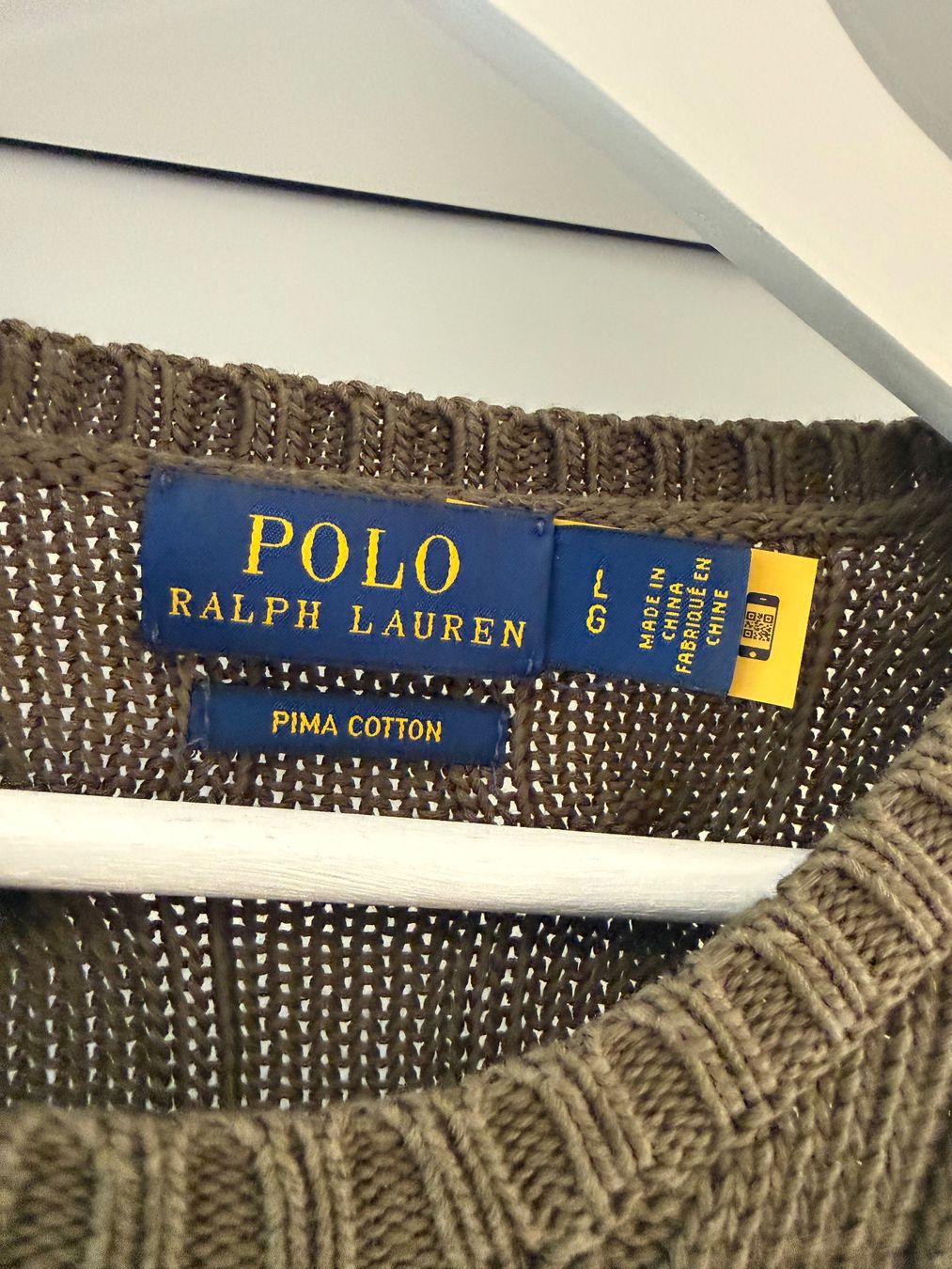 Polo Ralph Lauren Pulls & Sweat-shirts: Polo Ralph Lauren Pullover oliv Grösse L – D'occasion à Illnau par Bigmama14 1