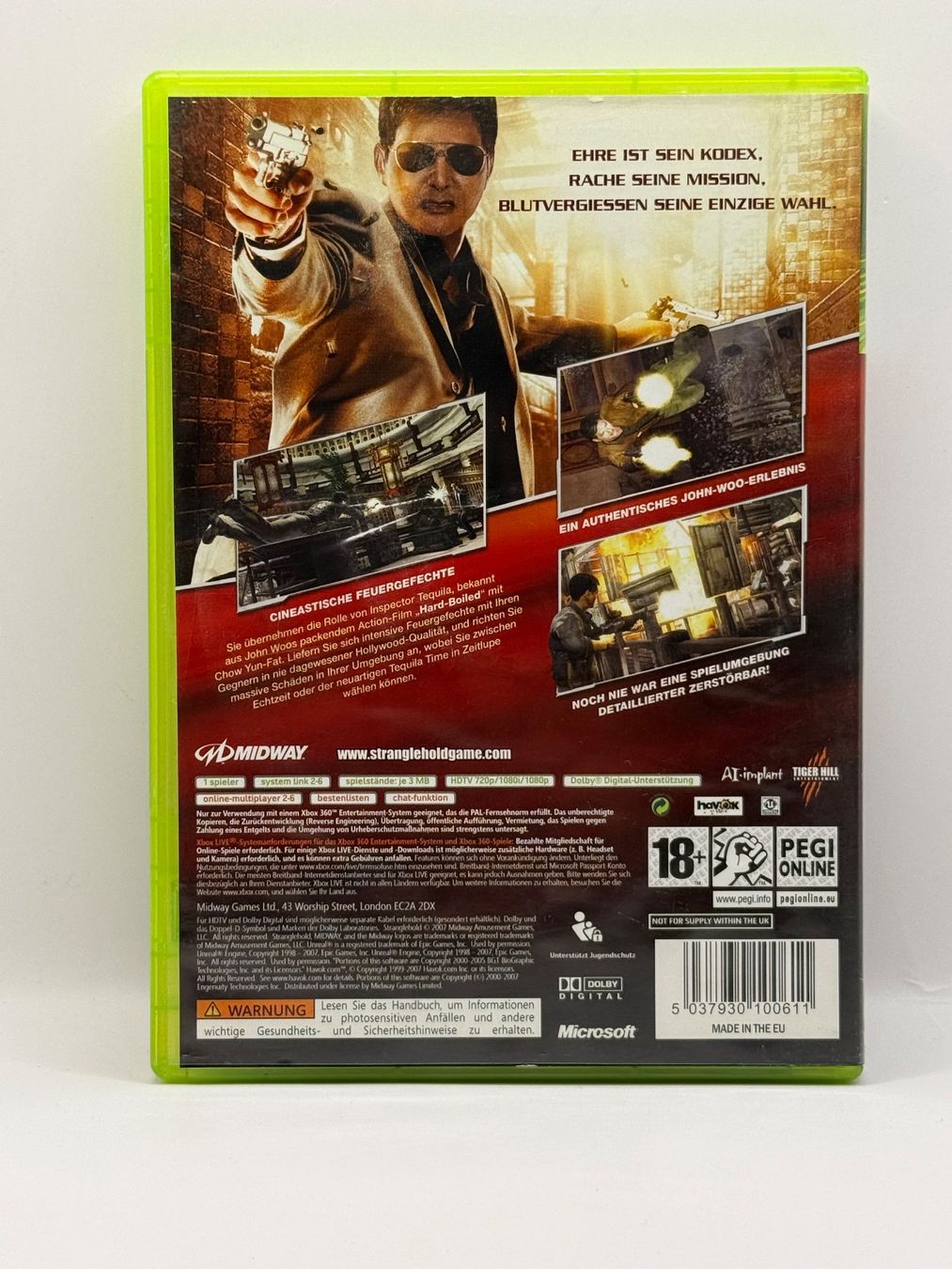 Giochi: John Woo Presents Stranglehold - Xbox 360 - CIB – Usato da Dietikon venduto da gab_qz7y 1