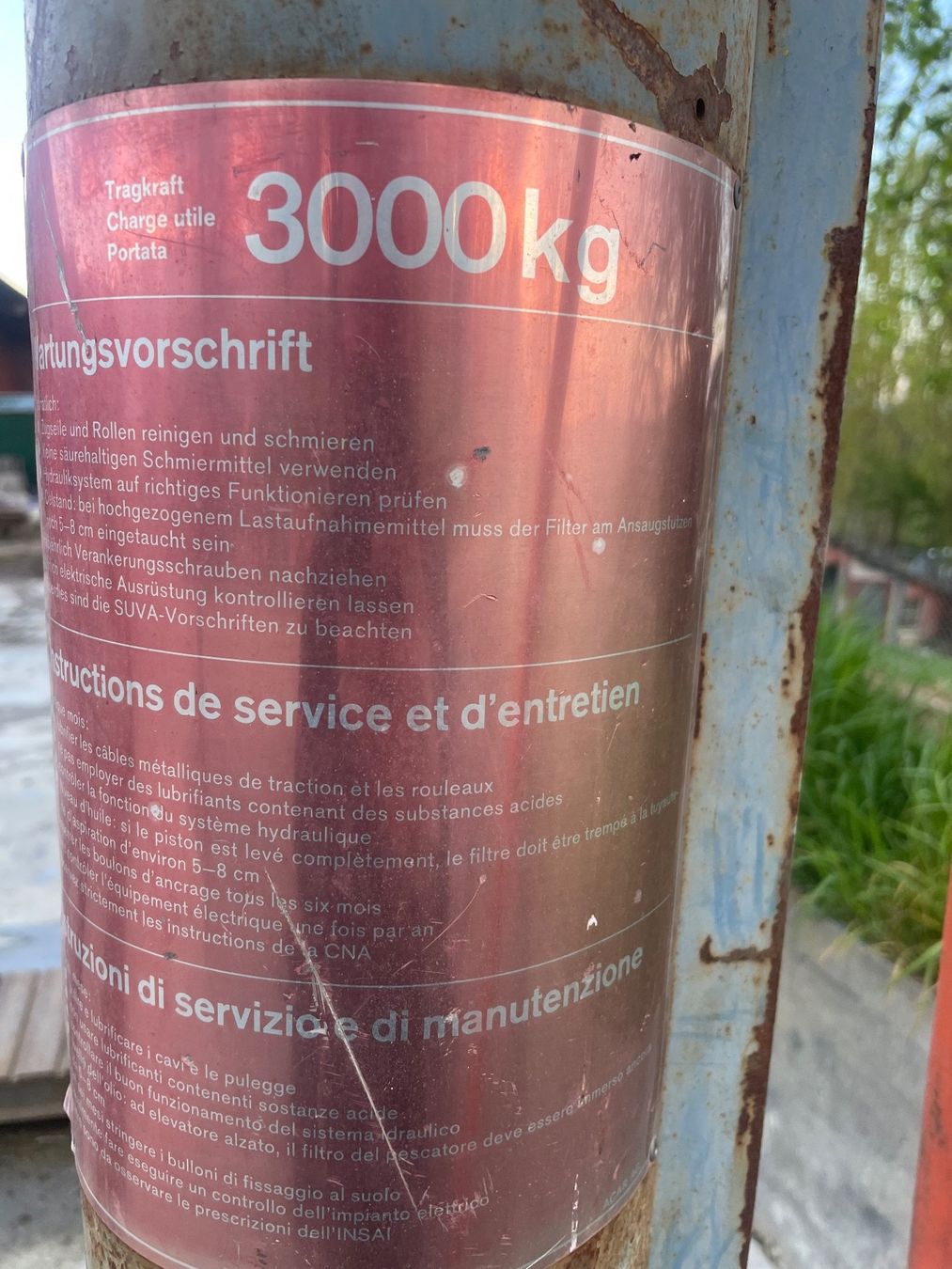 Hebebühne & Wagenheber: Hebebühne – Gebraucht aus Rheinau von  2