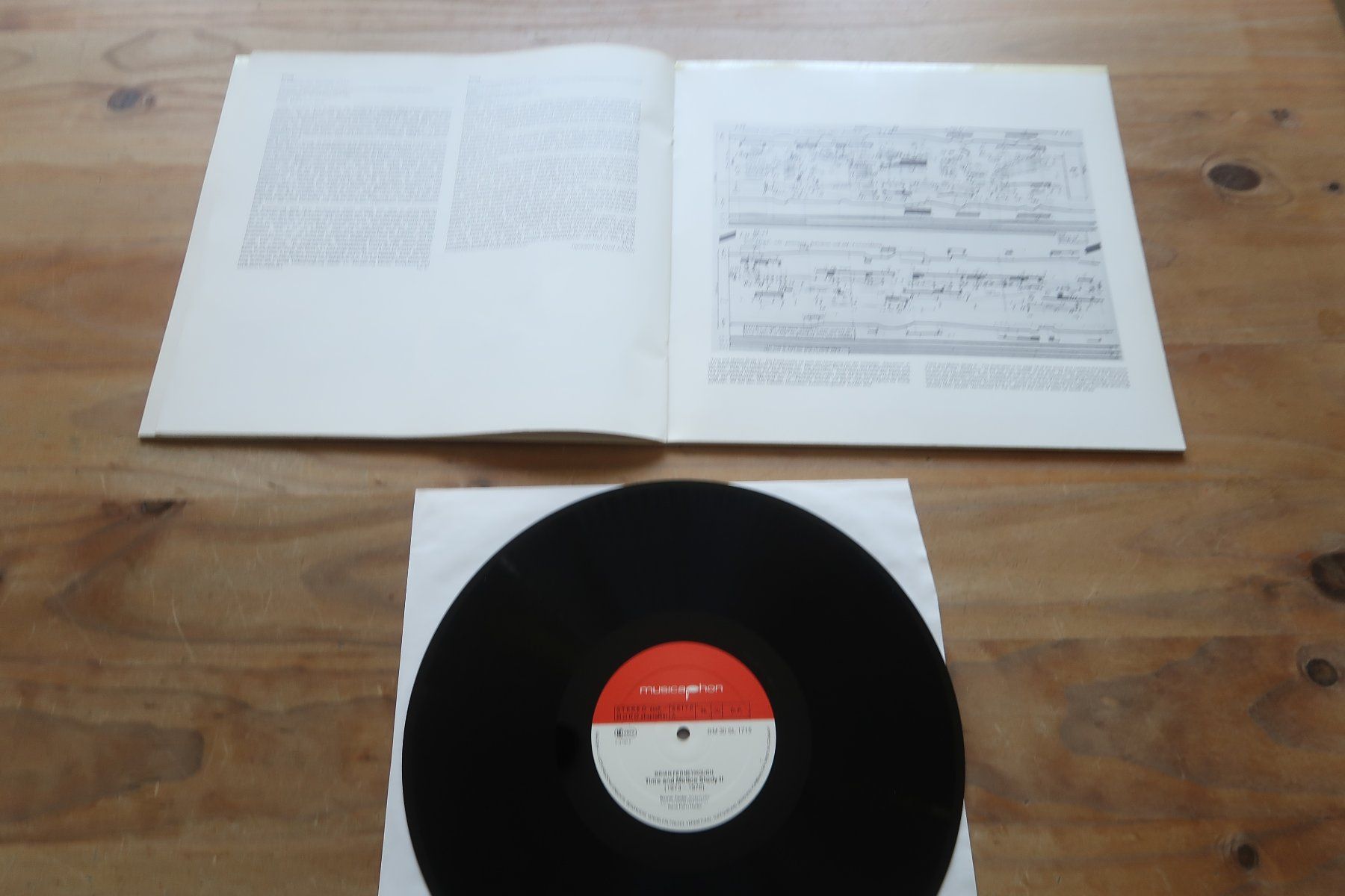 Schallplatten: BRIAN FERNEYHOUGH - TIME AND MOTION STUDY II - VINYL LP – Gebraucht aus Basel von Patiscat 4