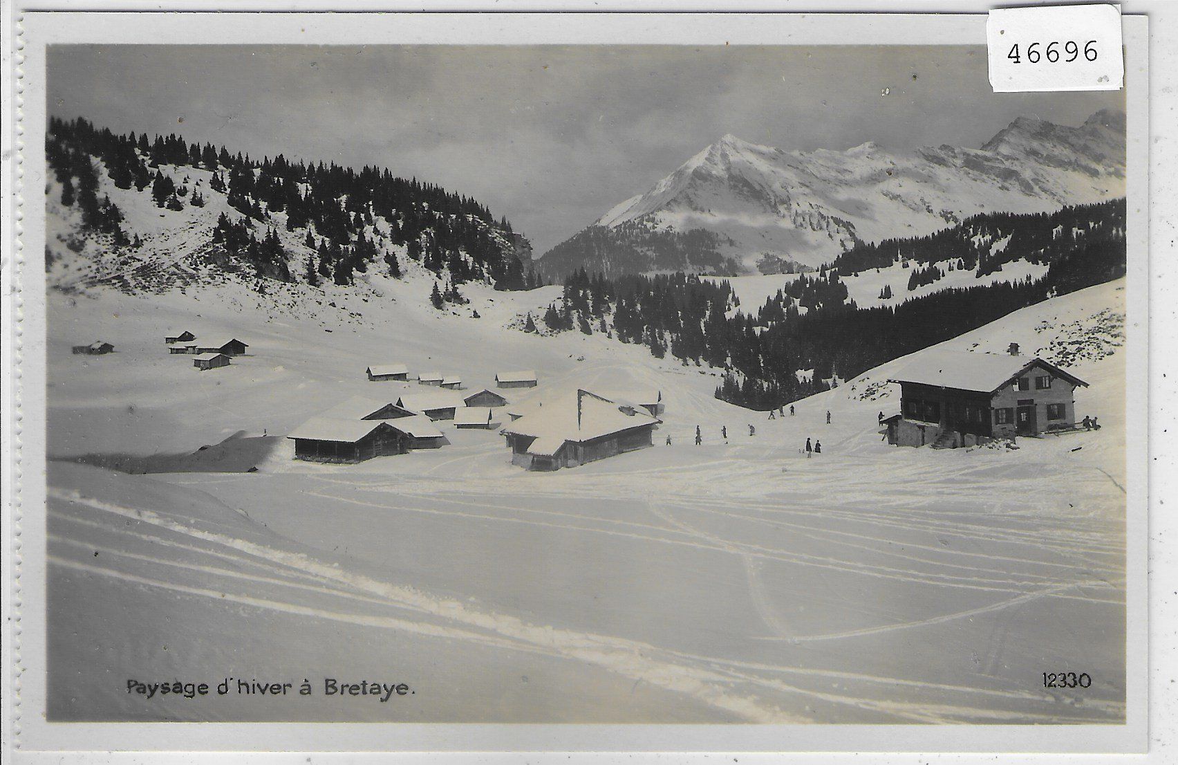 Cartoline postali: Paysage Bretaye en hiver – Usato da Ettingen venduto da Kartenplanet