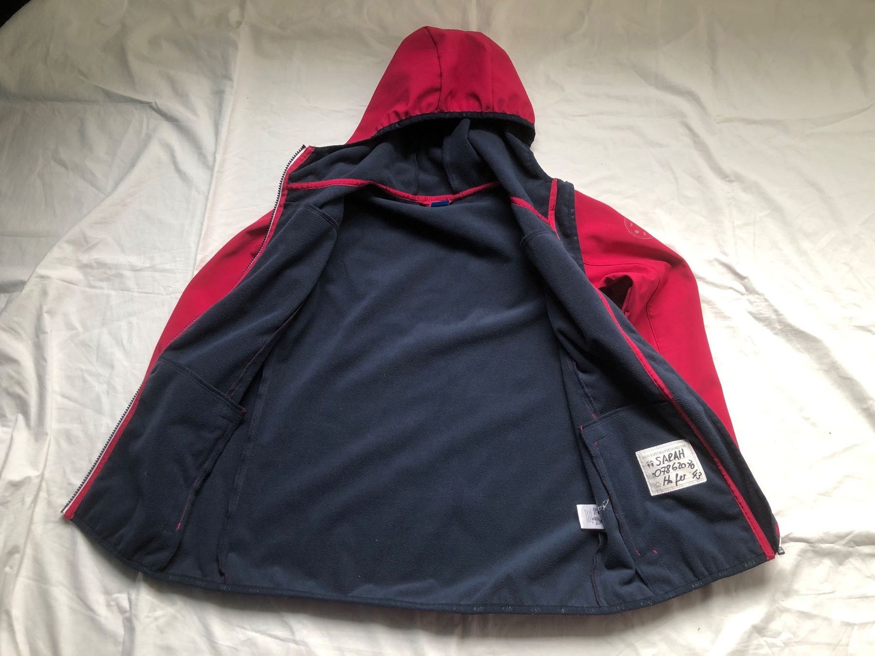 46 Nord Giacche & Cappotti: clematisfarbige Softshell-Jacke 46 N, Gr. 164 – Usato da Zürich venduto da anavlis-thymiano 2