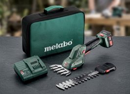 Metabo Akku Grasschere und Strauchschere Set PowerMaxx Kit