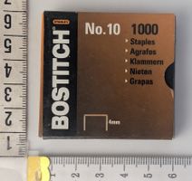 Original Bostitch Nr. 10 Klammern - 1000 Stk, Top!