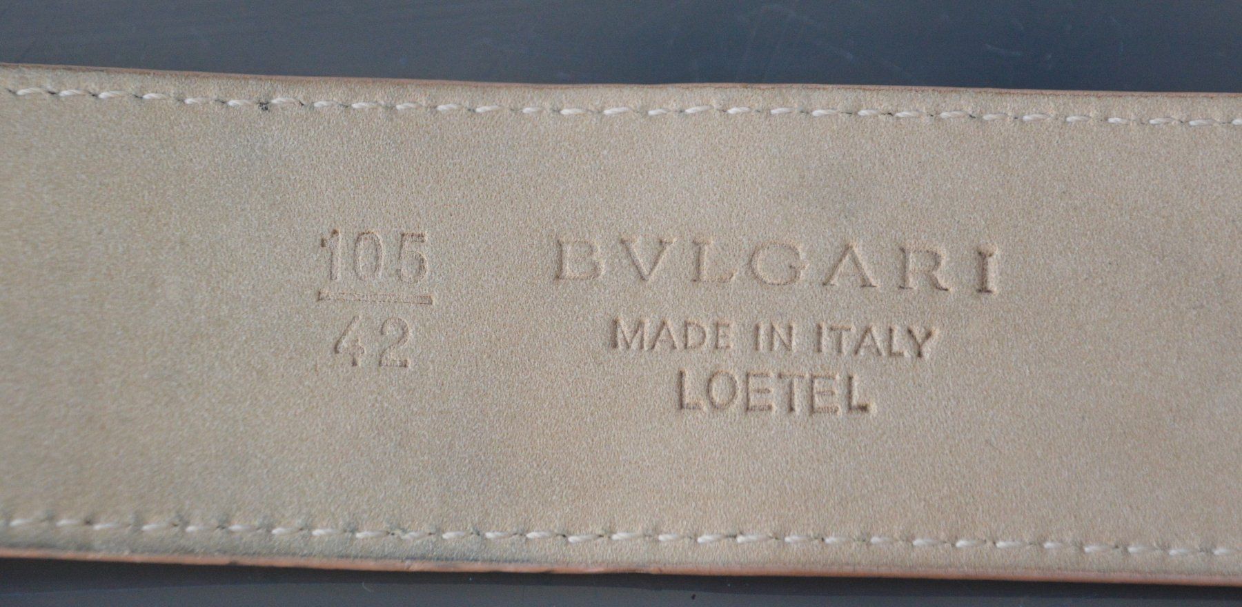 Bulgari Cinture: Gürtel Bvlgari ceinture – Usato da Collonges venduto da Auganien 4