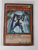 Yugioh Einflussdrache 1. Auflage Karte