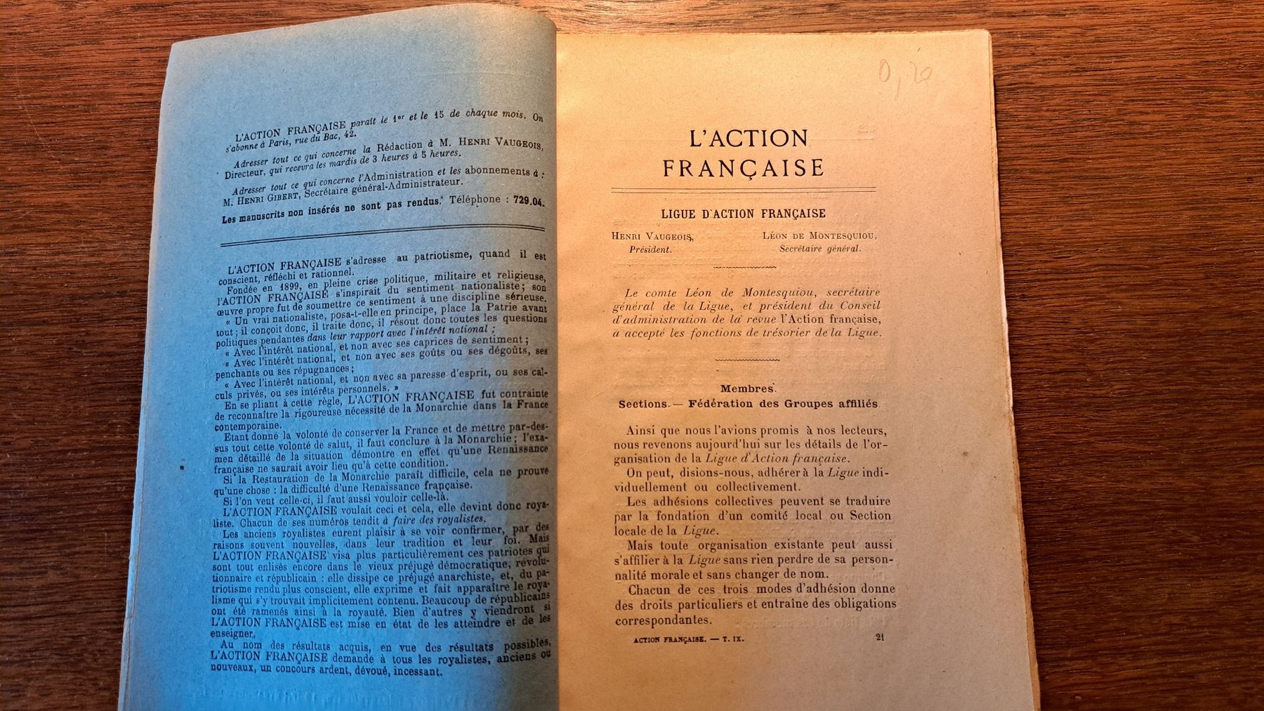 Zeitschriften & Magazine: Ancienne revue - L'Action Française - 1905 – Gebraucht aus Pailly von jme99 3