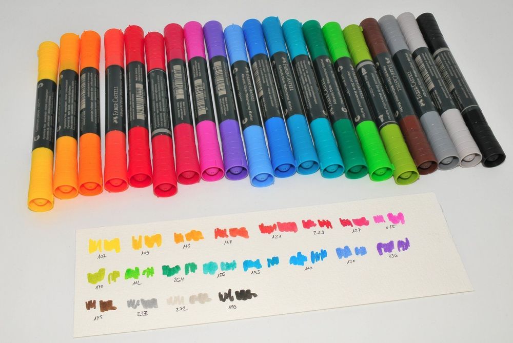 Faber Castell Watercolor Marker 20 Stk Kaufen auf Ricardo