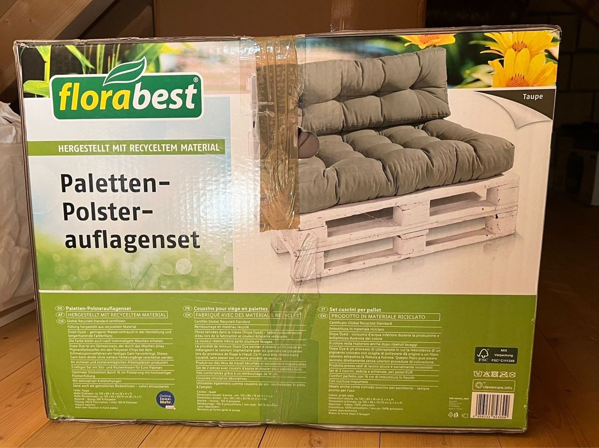 Cuscini: Paletten-Polster-Auflagenset – Nuovo e nell'imballaggio originale da Oensingen venduto da lau_6z7v