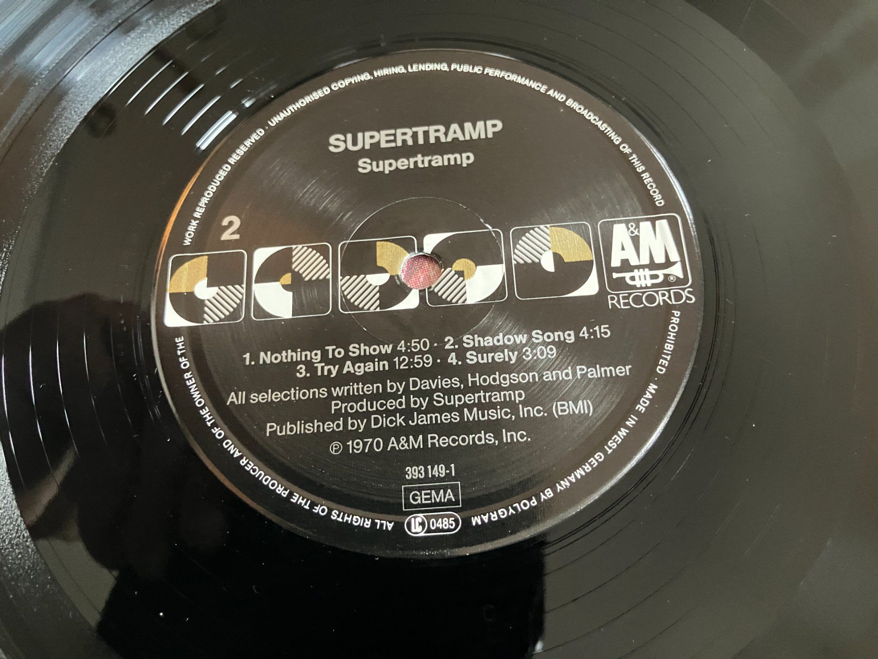 Dischi in vinile: Supertramp – Usato da Aarwangen venduto da Jukebox3 8