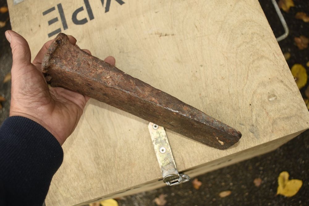 Sopomarkt24 Spaltkeil 2kg Gedreht - 2er Set Forstkeil Für Holzspaltung