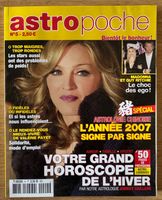 Madonna Magazine ASTRO POCHE France Janvier Février Mars 07