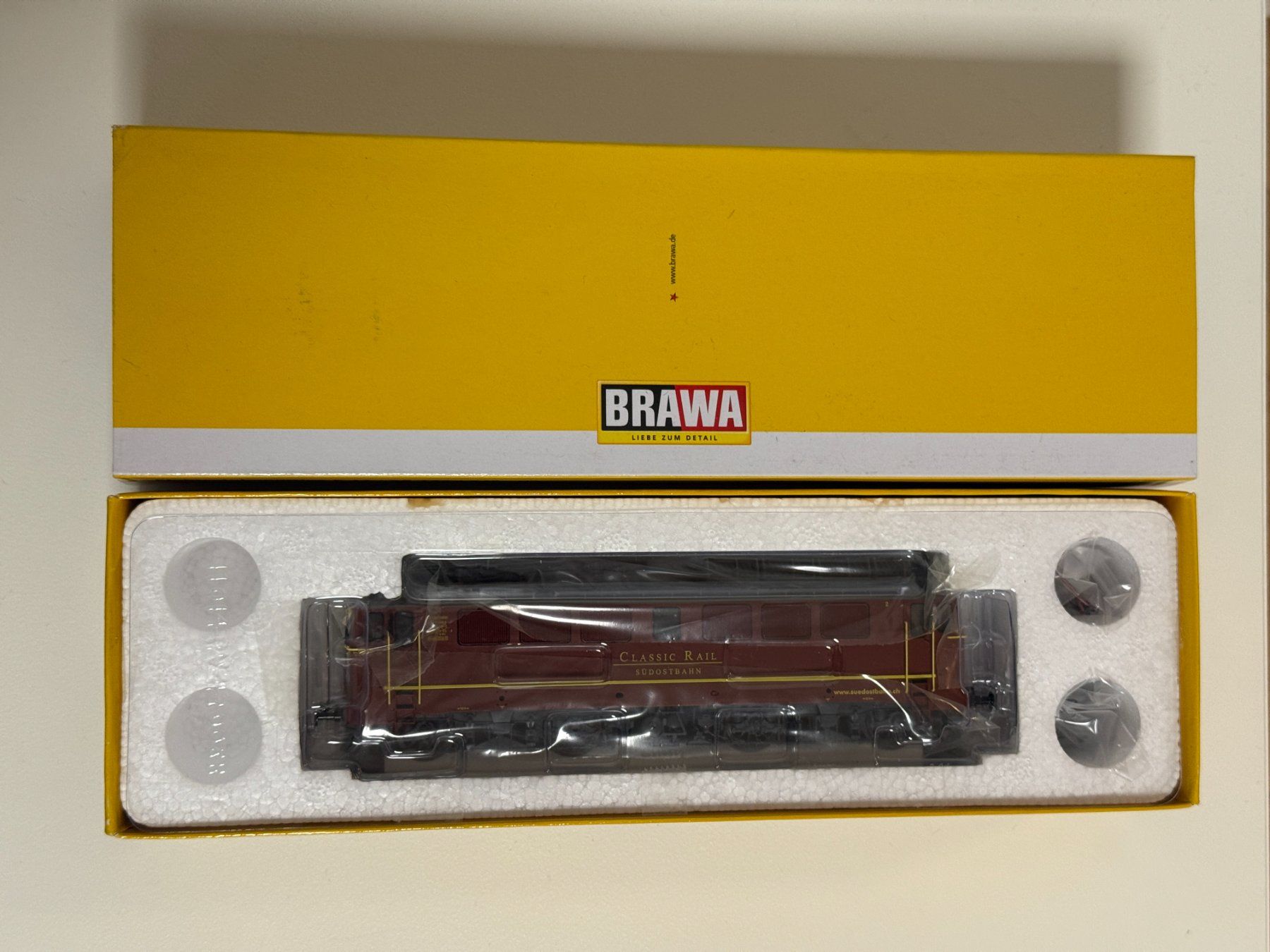 Brawa Trains électriques: BRAWA - H0 - SOB Ae 476 468-4 "Classic Rail" – Neuf (Voir description) à Hergiswil NW par E646.060 8