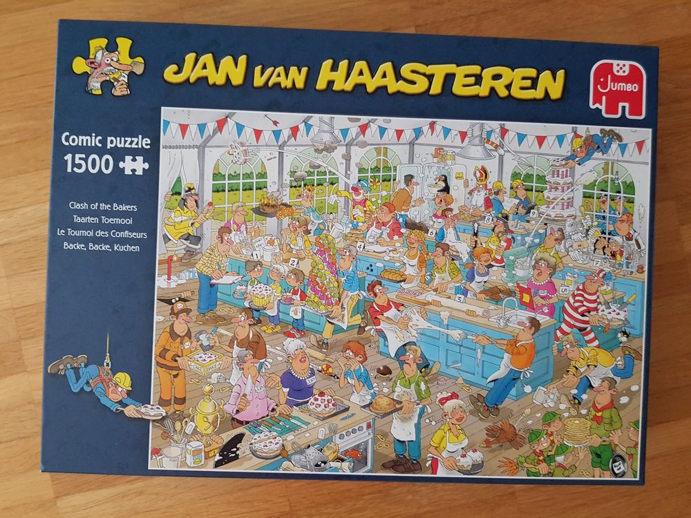 Puzzle Jan van Haasteren Backe, backe, Kuchen 1500 Teile Kaufen