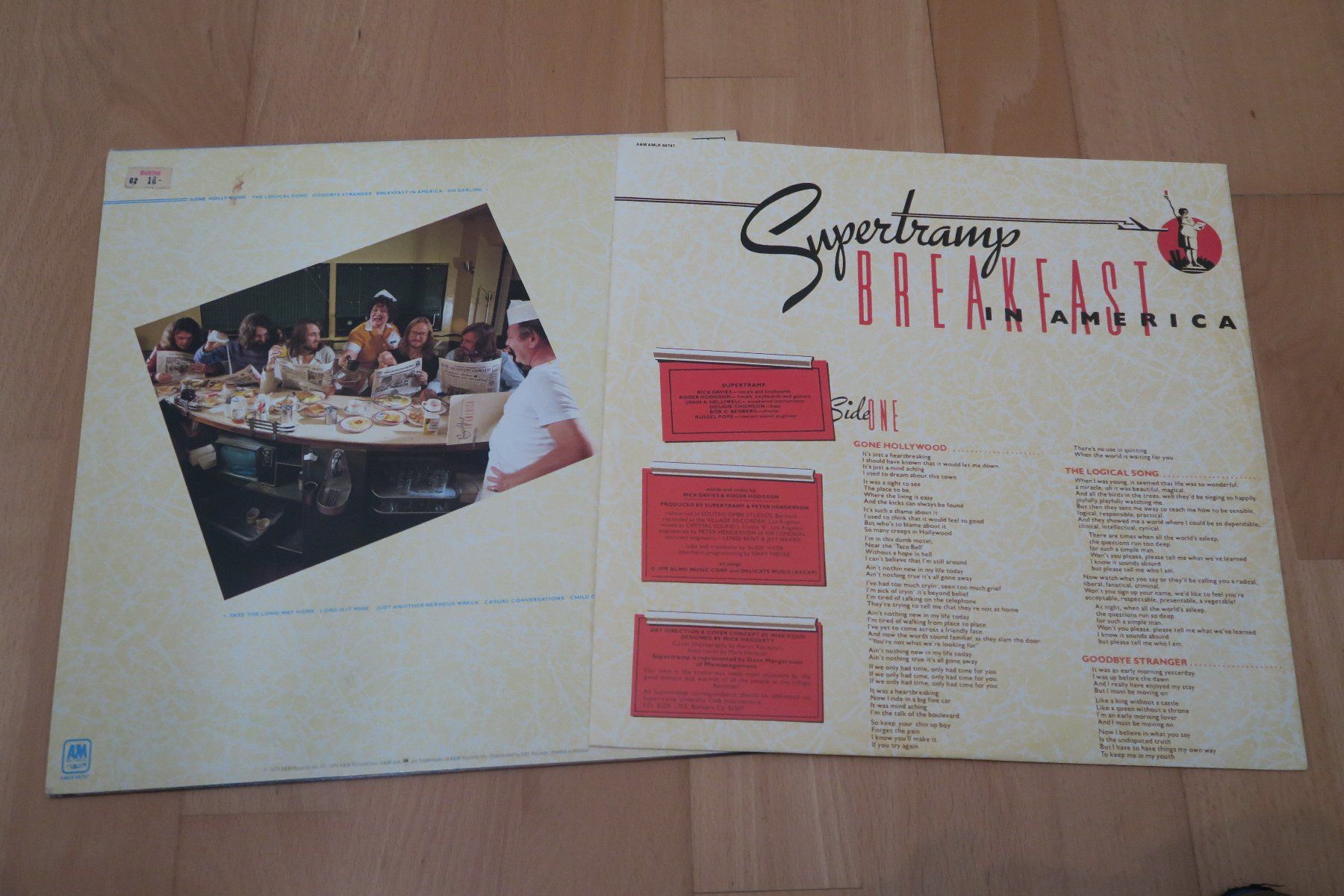 Dischi in vinile: Supertramp – Breakfast In America – Usato da Thun venduto da Karibu70 2