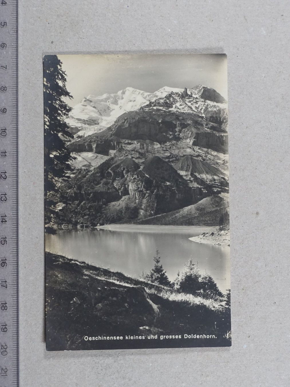 Cartoline postali: Oeschinensee, Doldenhorn – Usato da Lenzburg venduto da fh1