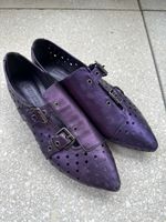 ELISANERO Schuhe violett Leder Gr. 38 NEU!