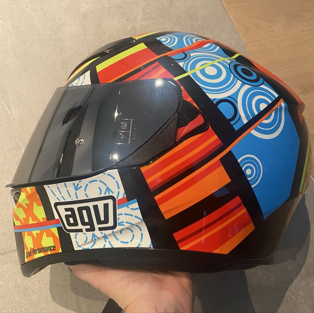 AGV Caschi & visiere: Motorradhelm AGV K3 SV "Elements", Grösse S – Usato da Schaffhausen venduto da PatriciaGo 1