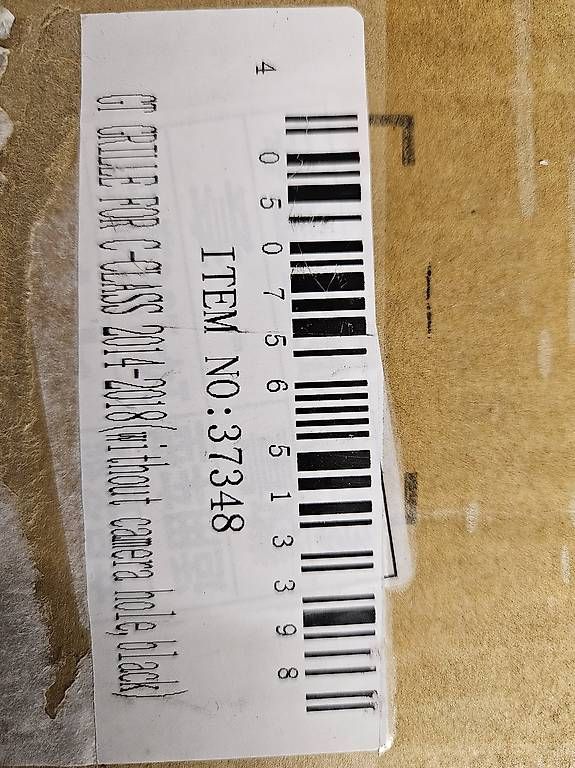 Tutti pezzi di ricambio auto: C43 W205 2014-2018 GT Grill  – Usato da Rickenbach b. Wil venduto da Musti700007 1