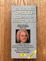 J.S. BACH: H-Moll-Messe Karajan MC Musikkassetten Boxset