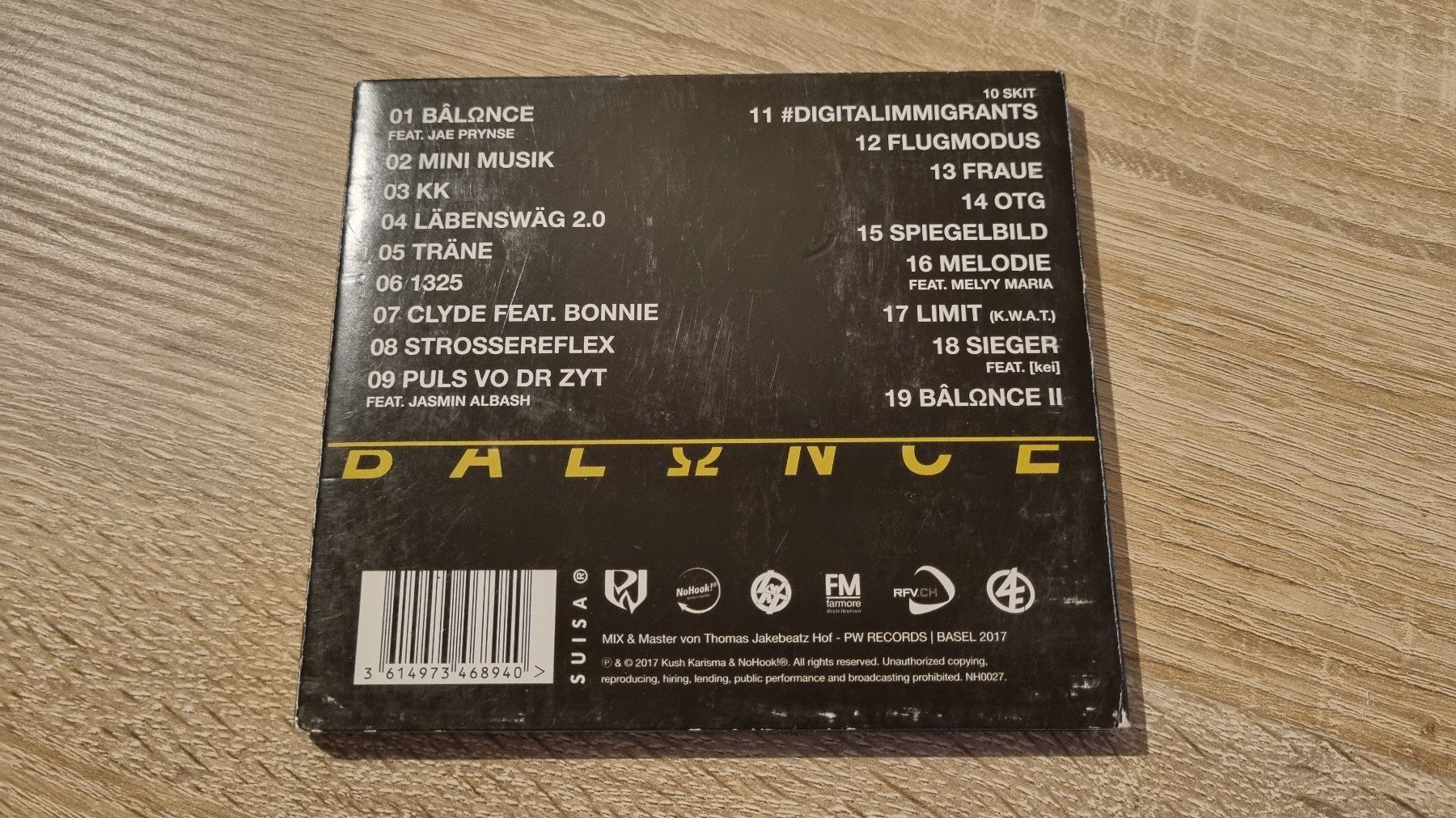 CDs: Kush Karisma - BalΩnce – Gebraucht aus Hagenbuch ZH von lecterr55 2