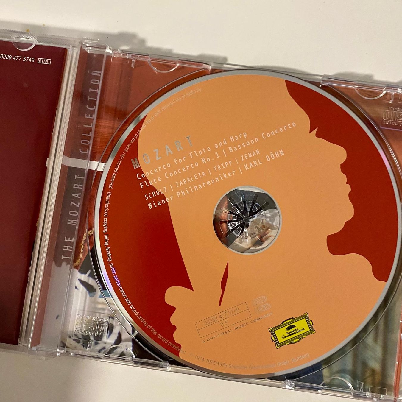 CDs: Mozart: Flöten- und Harfenkonzerte - Klassik CD – Gebraucht aus Krauchthal von MEWA01 2