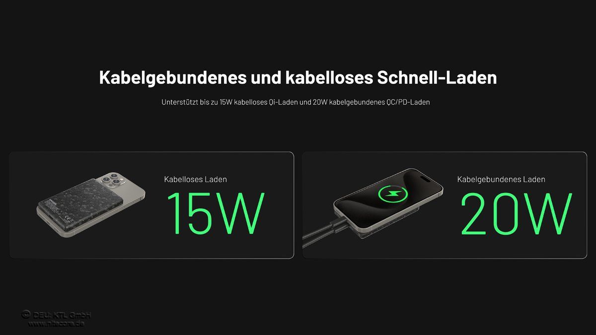 NiteCore Ladegeräte: NITECORE Powerbank NW5000 Mag Safe – Neu und originalverpackt aus Grüningen von Prolumin 4