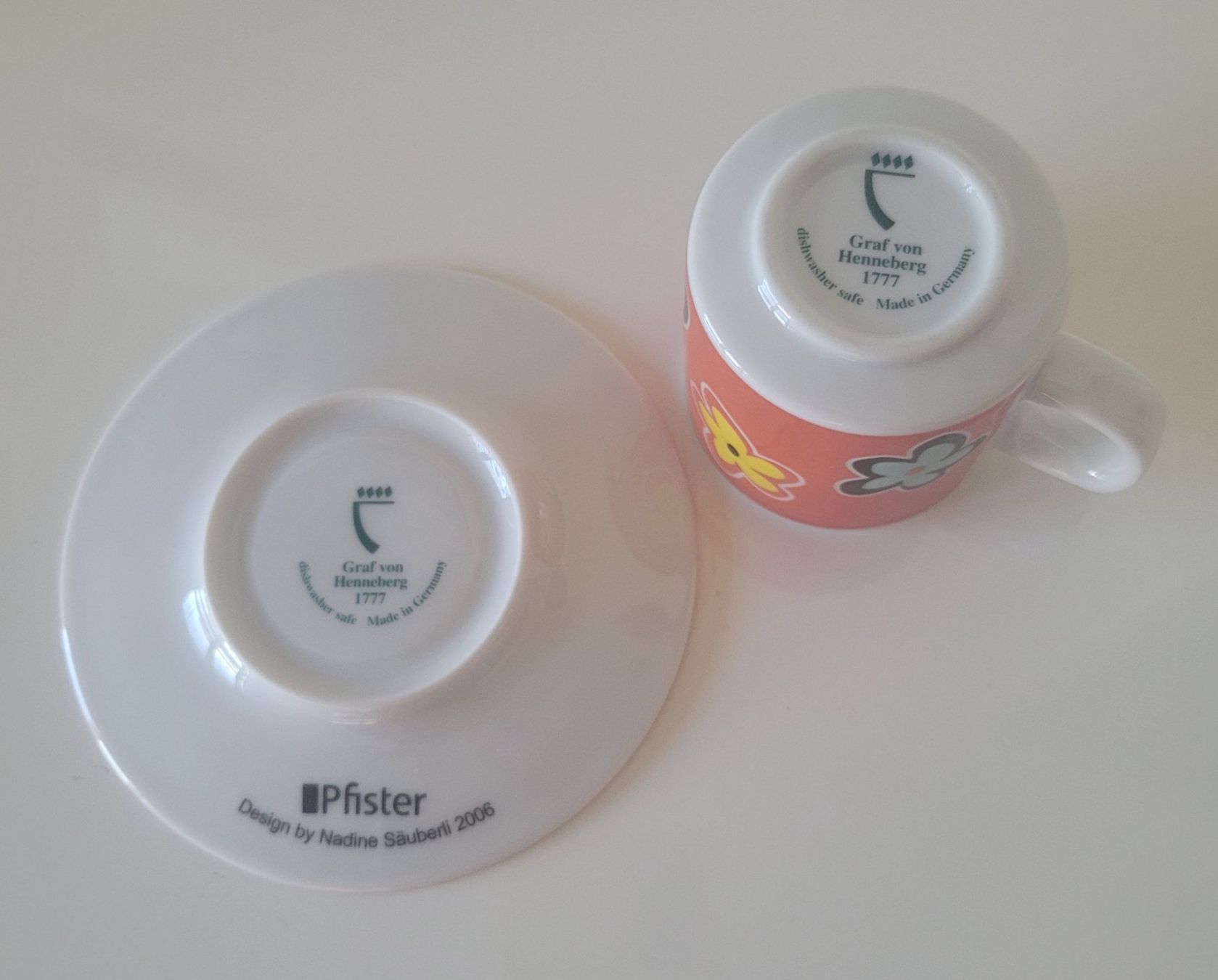 Pfister Tassen: Pfister Espresso Tasse 2006 – Gebraucht aus Zürich von fourpaws 2