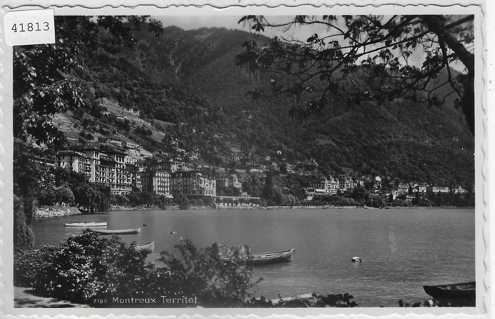 Ansichtskarten: Montreux - Territet – Gebraucht aus Ettingen von Kartenplanet
