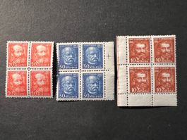 Viererblock **: 191-193, 50 Jahre Gotthardbahn,  (E893)