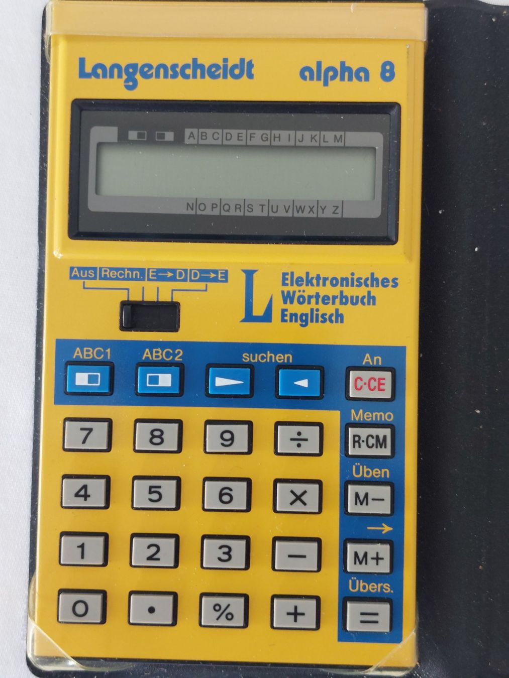 Calcolatrici tascabili: Langescheidt Alpha 8 - Elektronischer Übersetzer Nostalgie – Usato da Frauenfeld venduto da Hmei8293