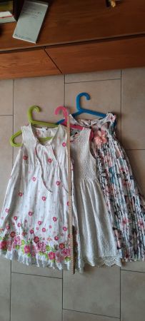 3 Sommerkleider Gr. 140