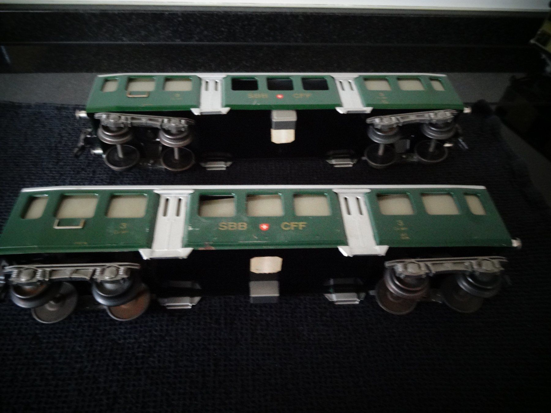 SBB/CFF/FFS Modelleisenbahnen: 2 SBB Personenwagen – Gebraucht aus Neerach von jenny062 6