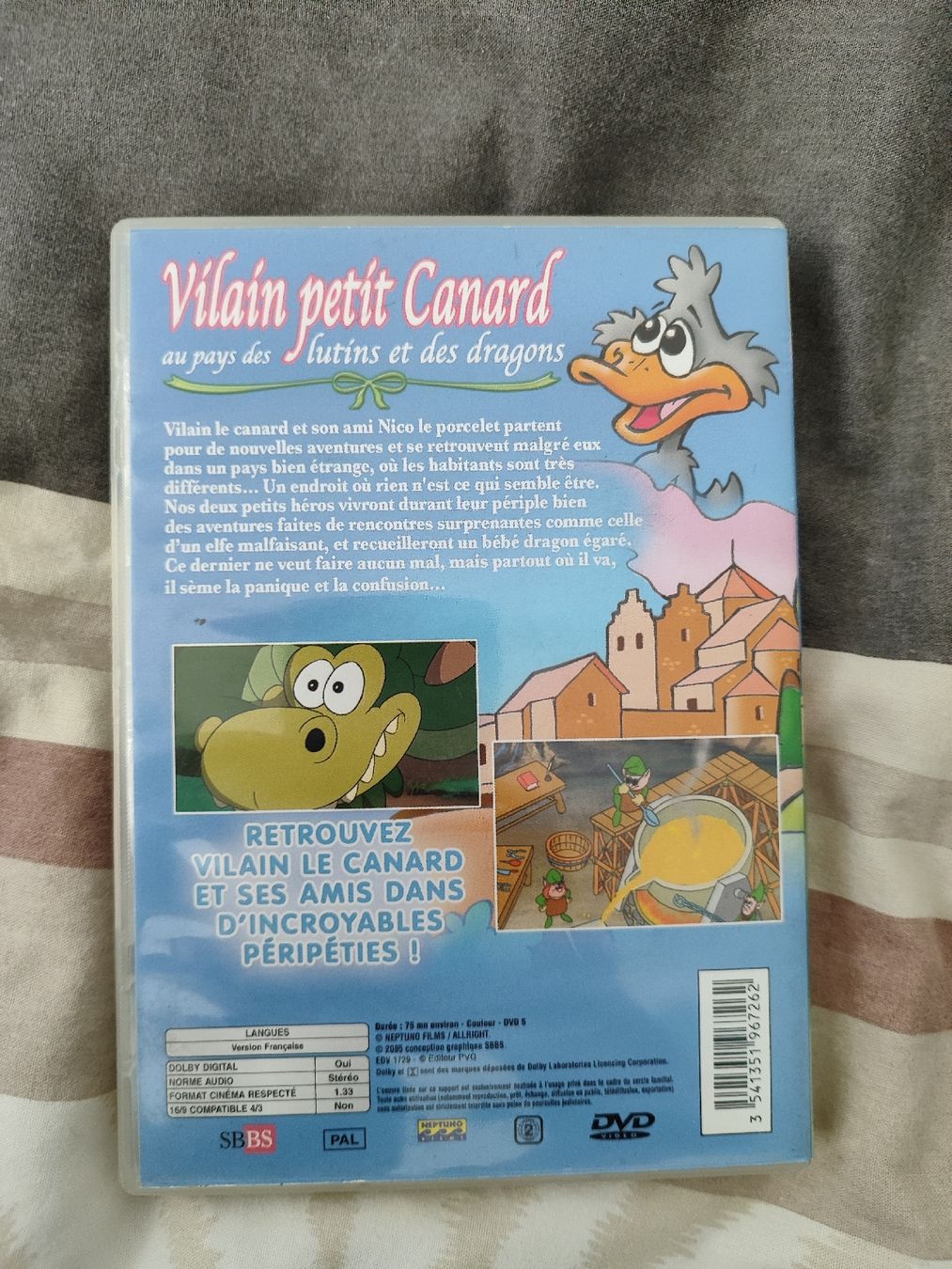 Tutti i DVDs: DVD Vilain Petit Canard - Dessin animé – Usato da Vétroz venduto da mrcl01 2