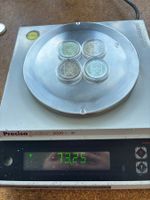 Schweiz 5 Franken Silber, 3 stück, 1 Stück Nickel