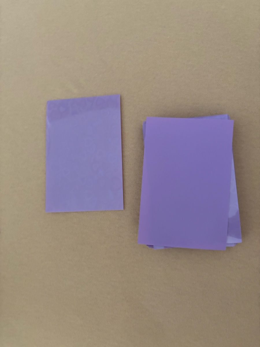 Cartes à collectionner: Holographische Photocards Sleeves – Neuf (Voir description) à Olten par zor_6npz 1