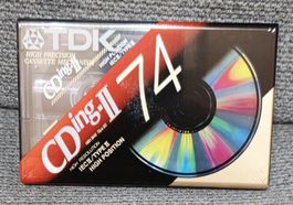 TDK"CD-ing II 74" top premium chrome