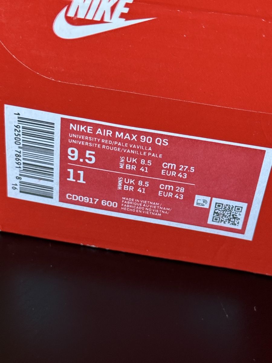 Nike Herrenschuhe: Nike Air Max 90 Viotech OG - Gr.43 - Neu – Neu und originalverpackt aus Wallbach von Nenex 6