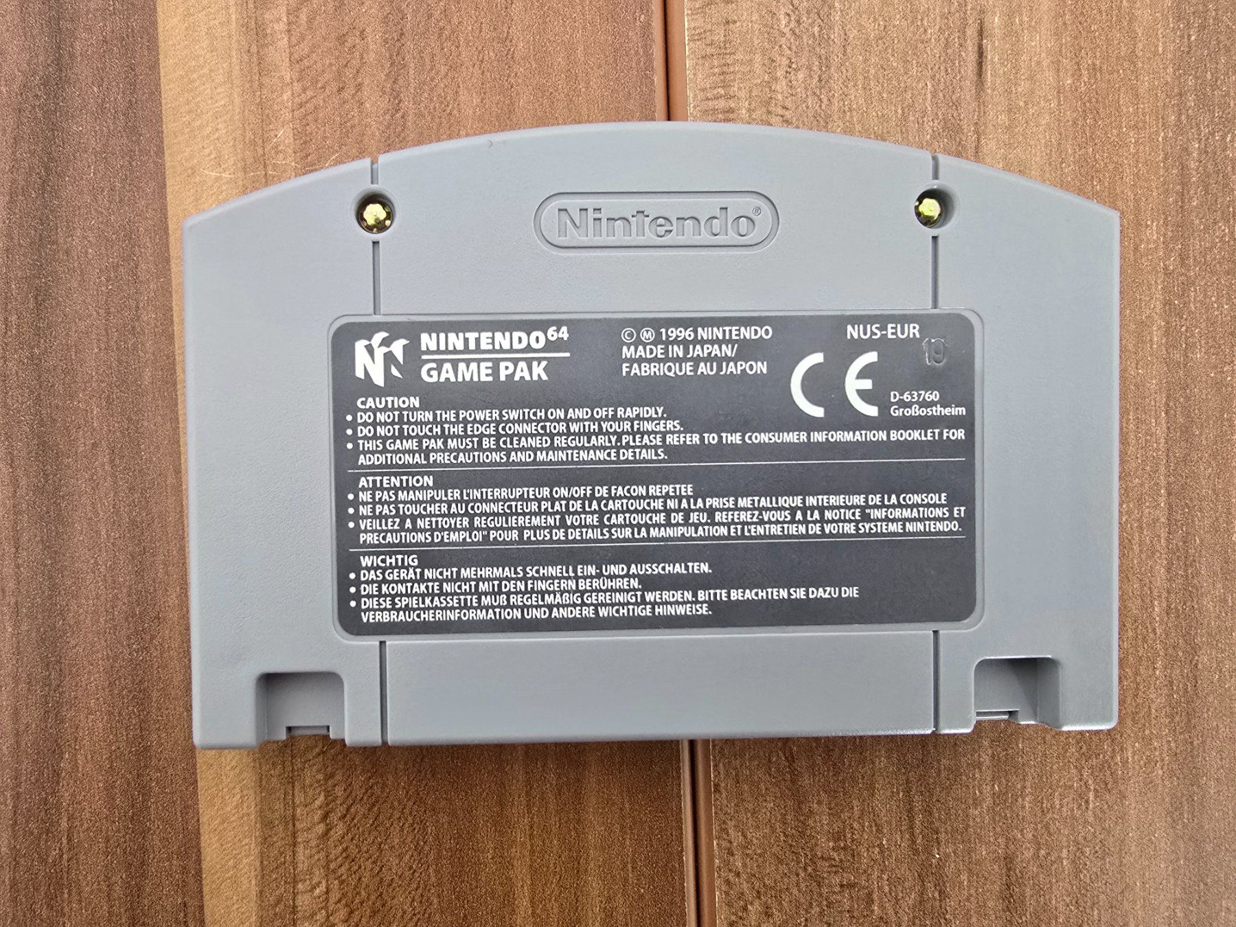 Nintendo Giochi: N64 / Fifa 64 – Usato da hombrechtikon venduto da eatos88 4